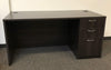 07  HON MOD 30" x 60" Single Pedestal Desk