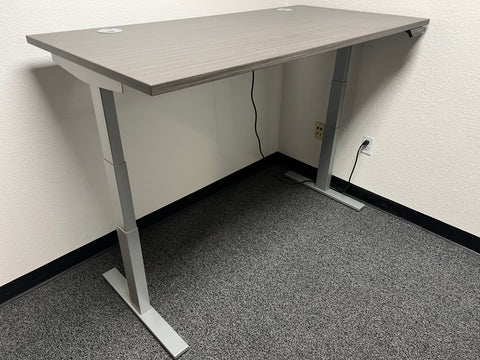 60”W x 30”D electrical sit stand