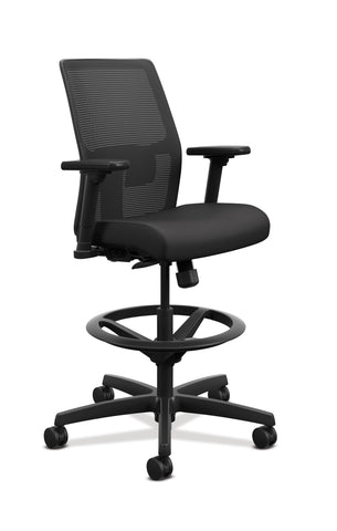 Hon HITSM.S1.A.H.IM.CU10.AL.SB.T Ignition 2.0 Task Stool with Arms