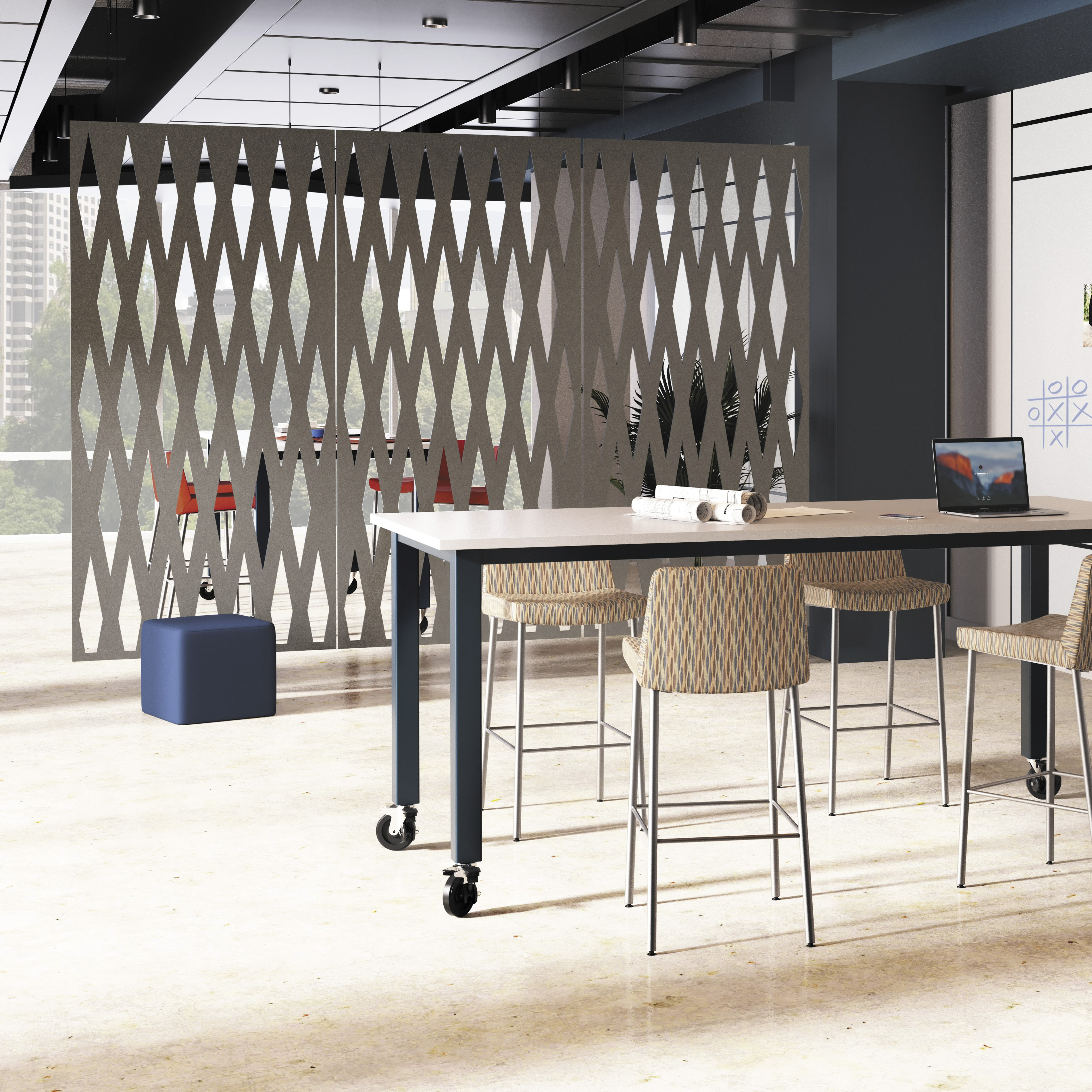Acoustical Hanging Screens