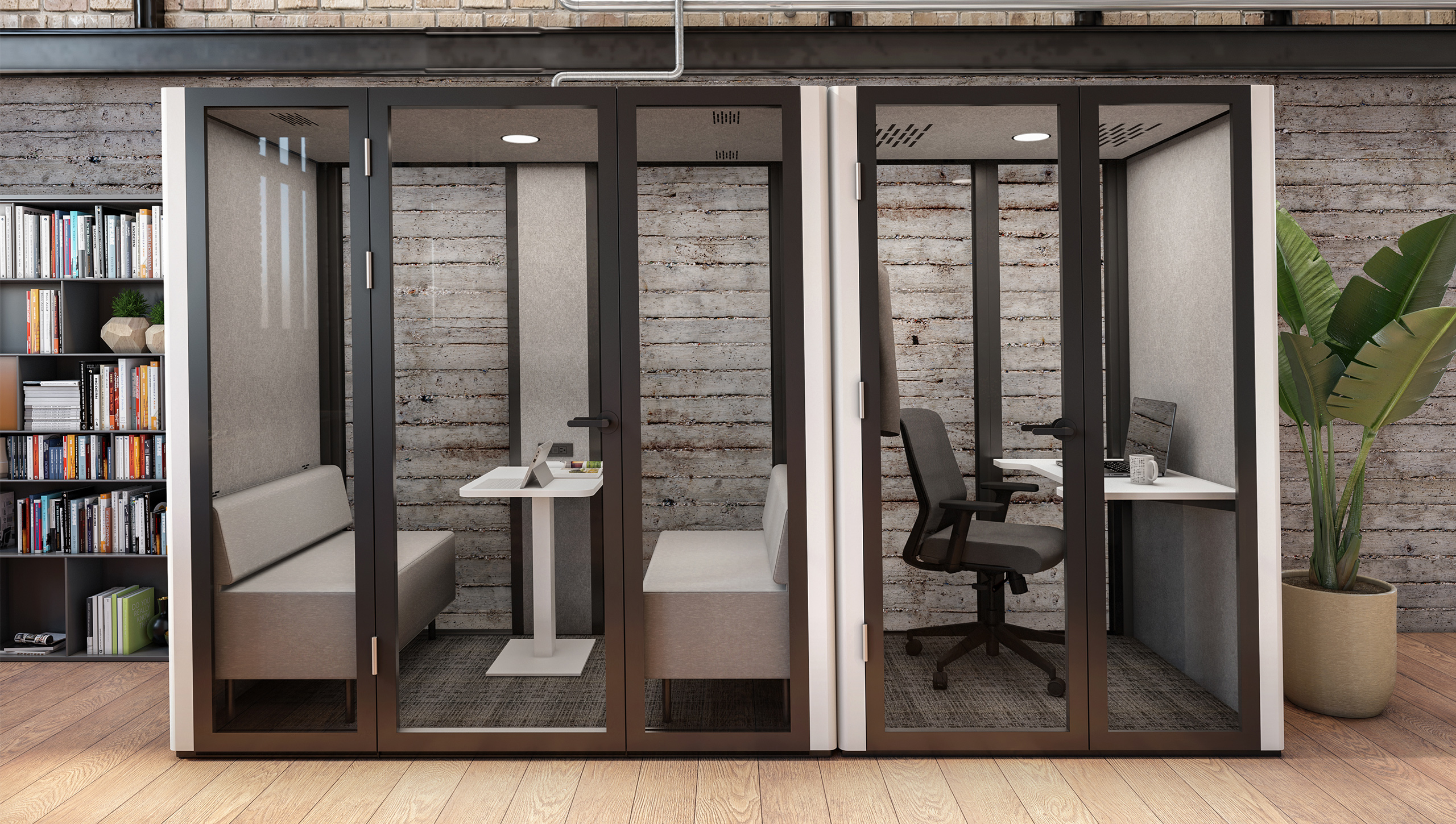 Single & Double Office Pods